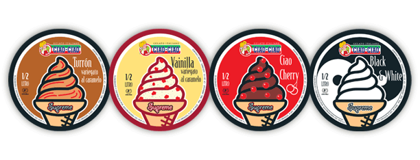 Diseño | Helados italianos y branding