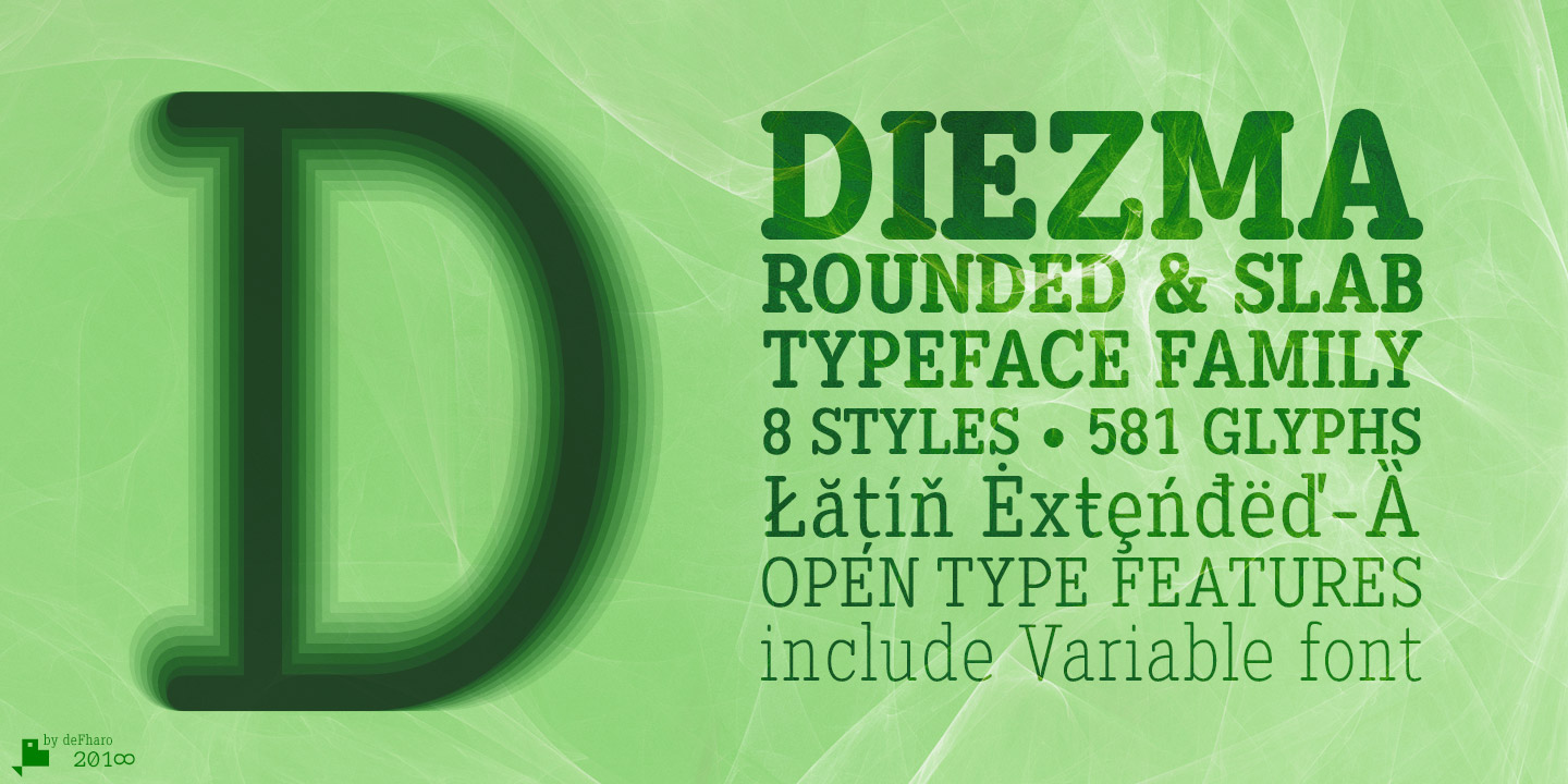 Diezma-Rounded-Slab-family-fonts