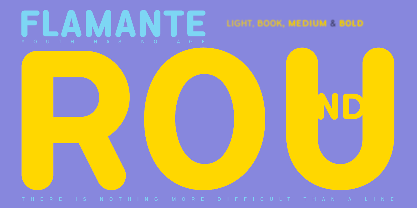 flamante-round-yellow-fonts
