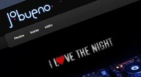 Página web personal para joven aficionado a la música y la informática