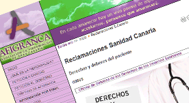 Página web realizada en Mambo para la asociación Gran Canaria de Fibromialgia