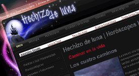 Página web para el sector del esoterismo, Horóscopos, Videncia, Magia, Tarot
