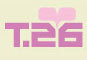 Logo de la typefoundry T26