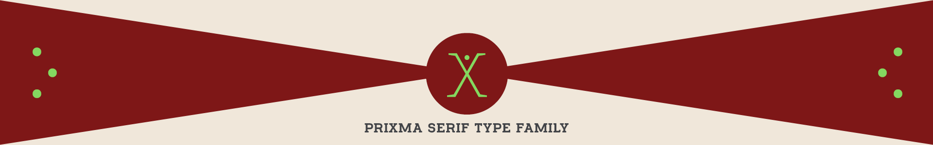 Prixma Slab Serif Type System | 12 fonts