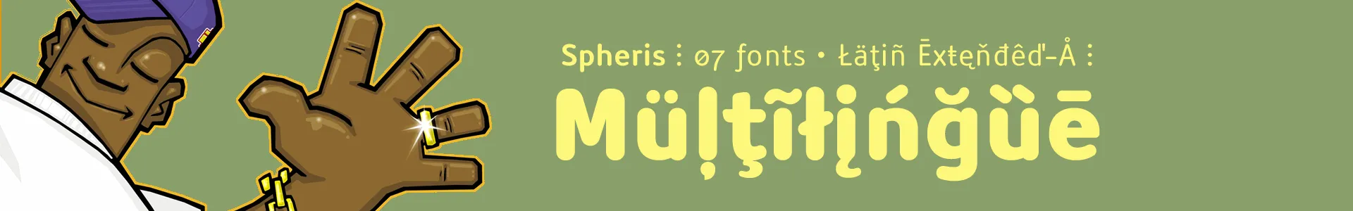 Spheris Rounded Sans | Latin Extended-A