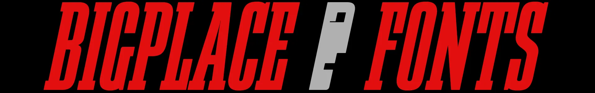 Bigplace Extra Condensed typefaces | Font Shop by deFharo