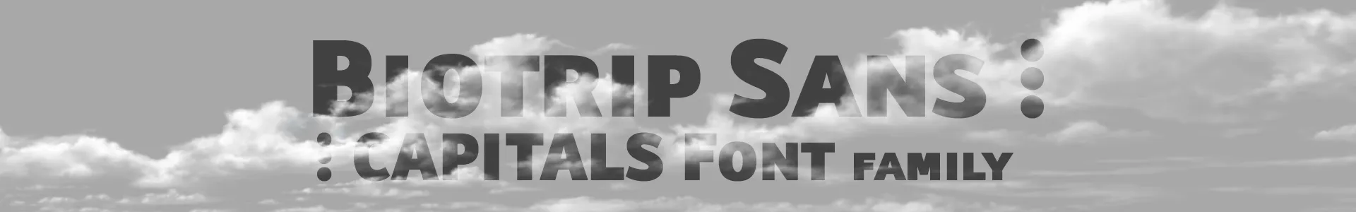 Biotrip Sans Caps Font Family
