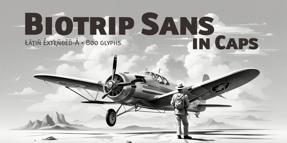 Biotrip-Sans-Caps-Typography