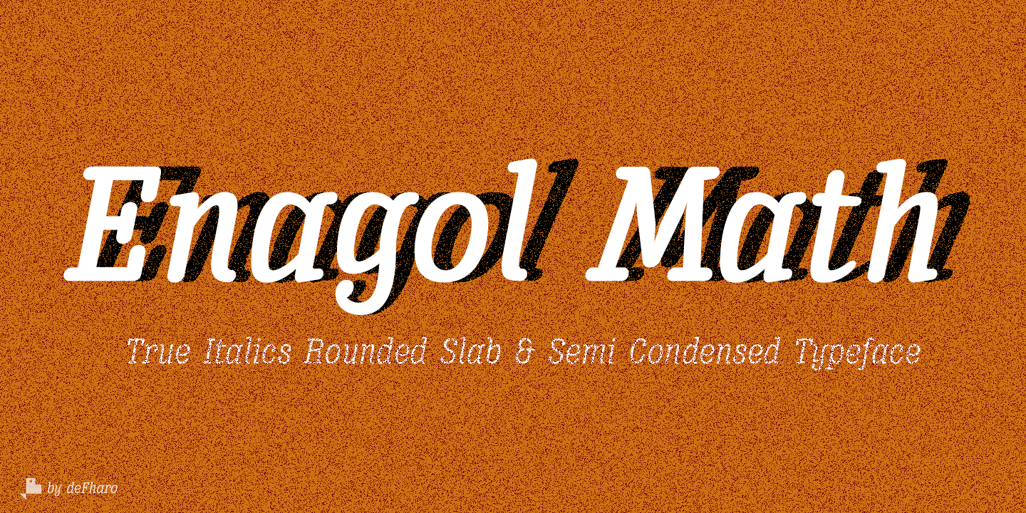 Enagol-Semi-Condensed-Round-Slab-italic