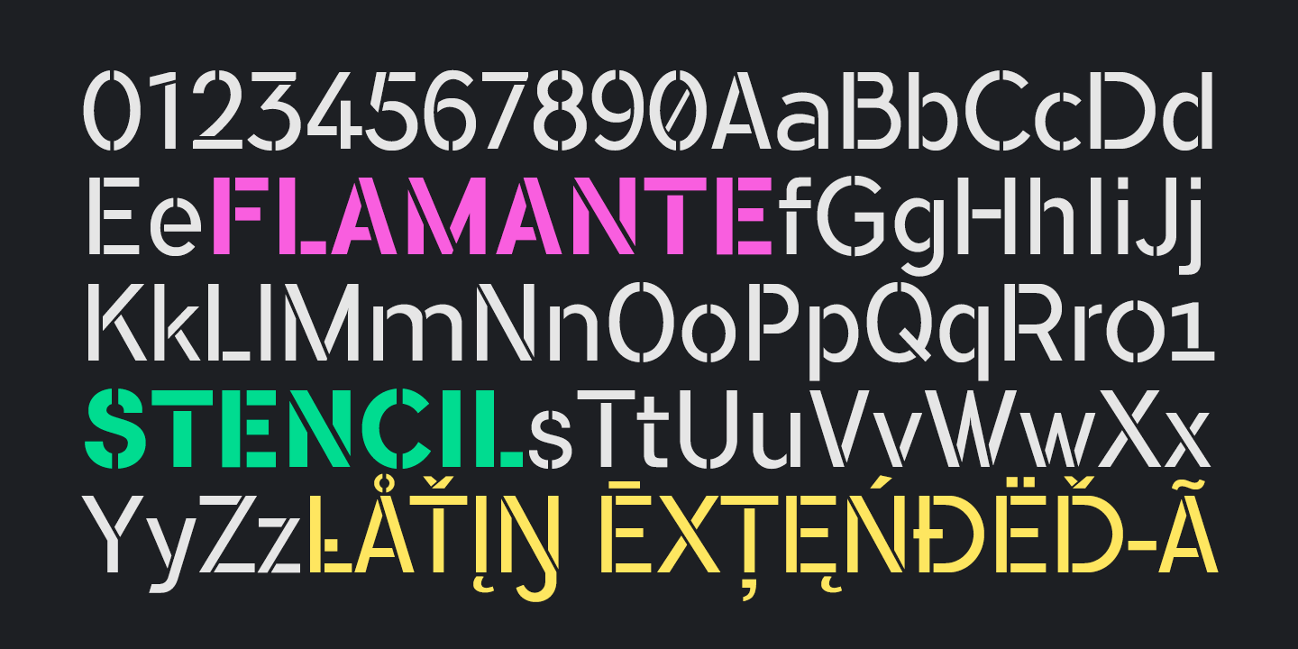 flamante-stencil-new-family-fonts-specimen