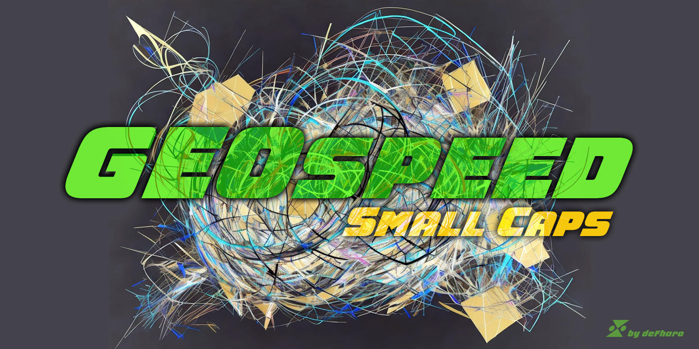 GEOspeed-small-caps-font