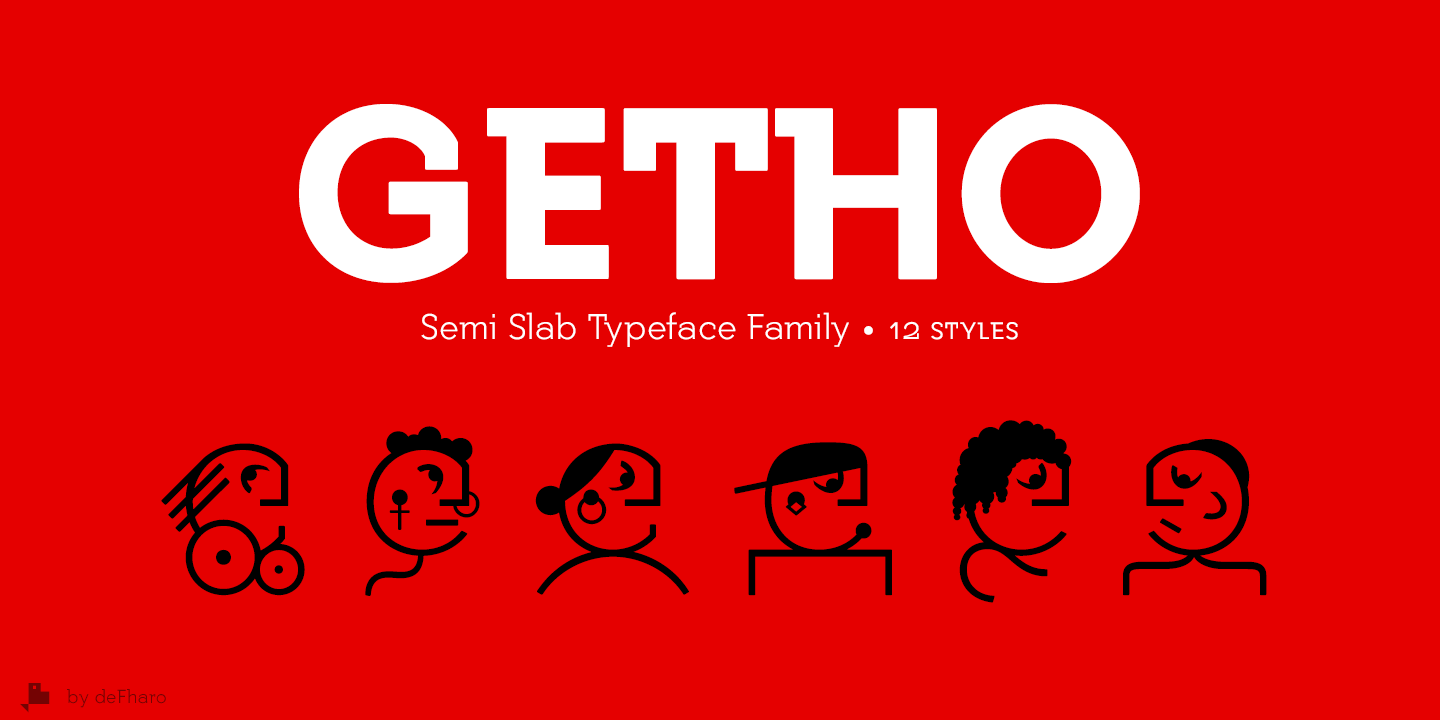 Getho-SemiSlab-Typeface-