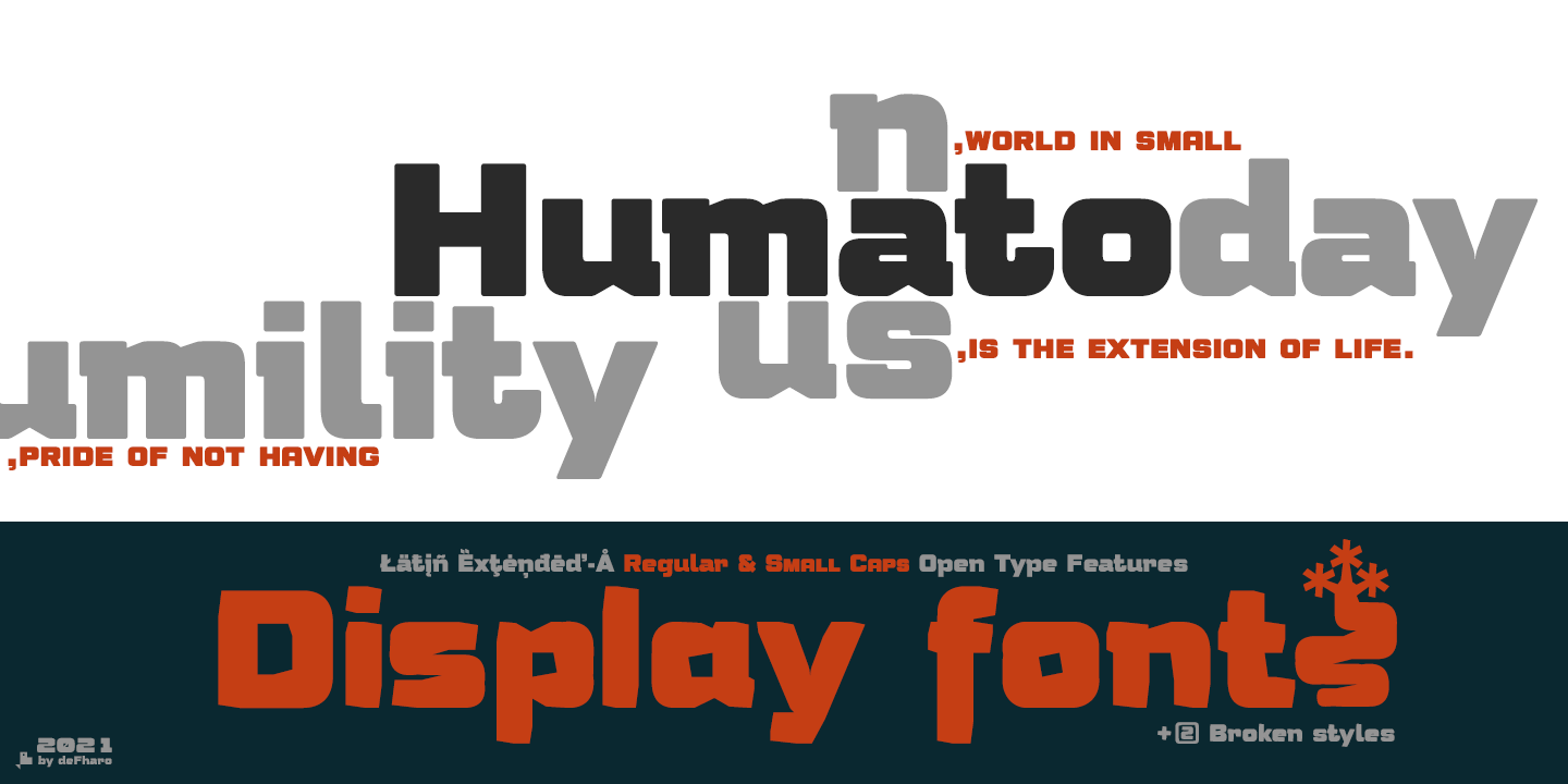 Humato-fonts-styles