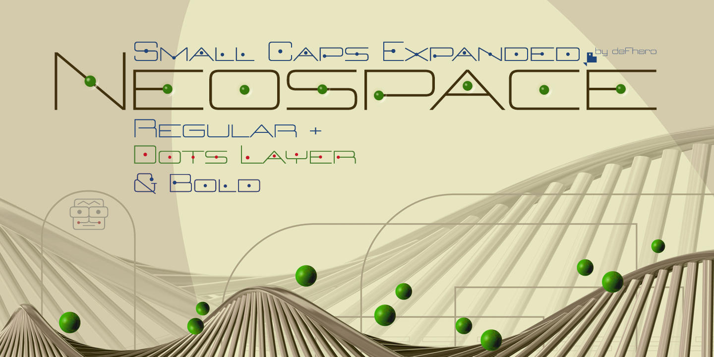 neospace-small-caps-geo-expanded-fonts
