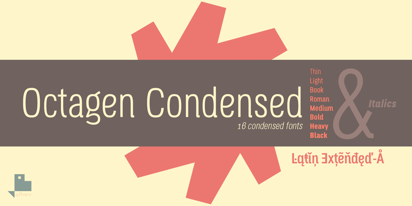 octagen-condensed-family-fonts