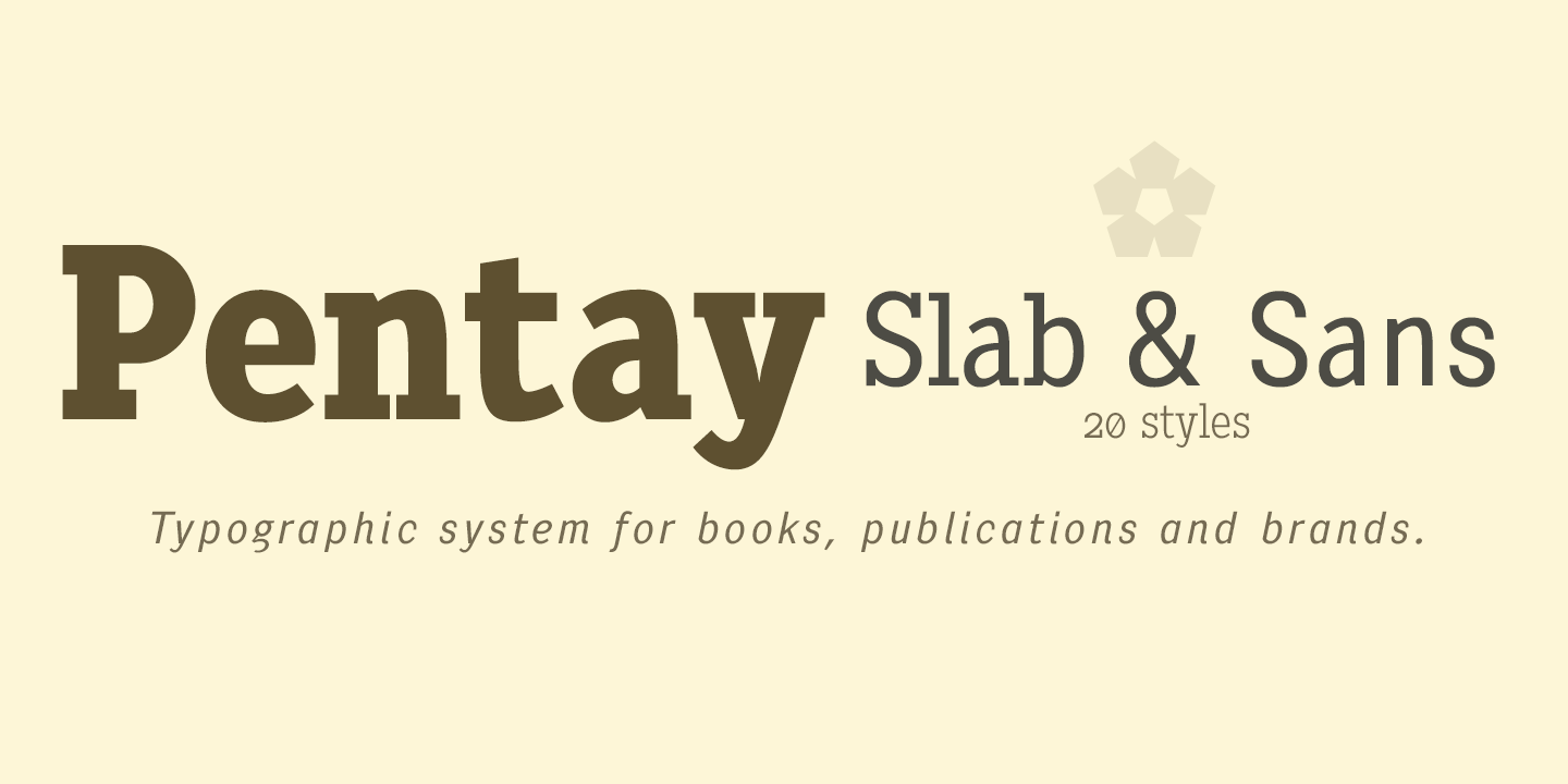 Pentay-Slab-and-sans-system-fonts