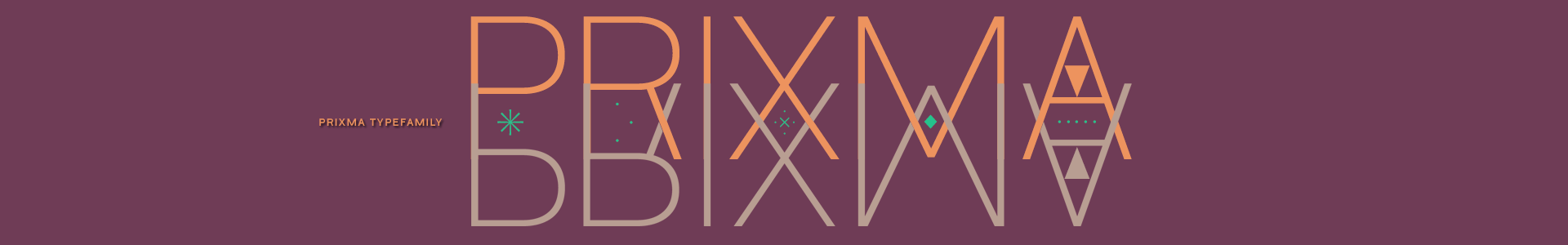 Prixma Sans Serif | Editorial fonts | Regular & Italic
