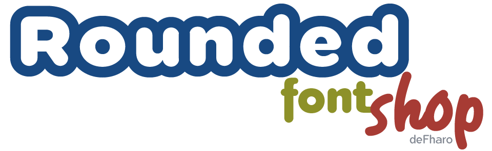 Rounded Font Shop by deFharo