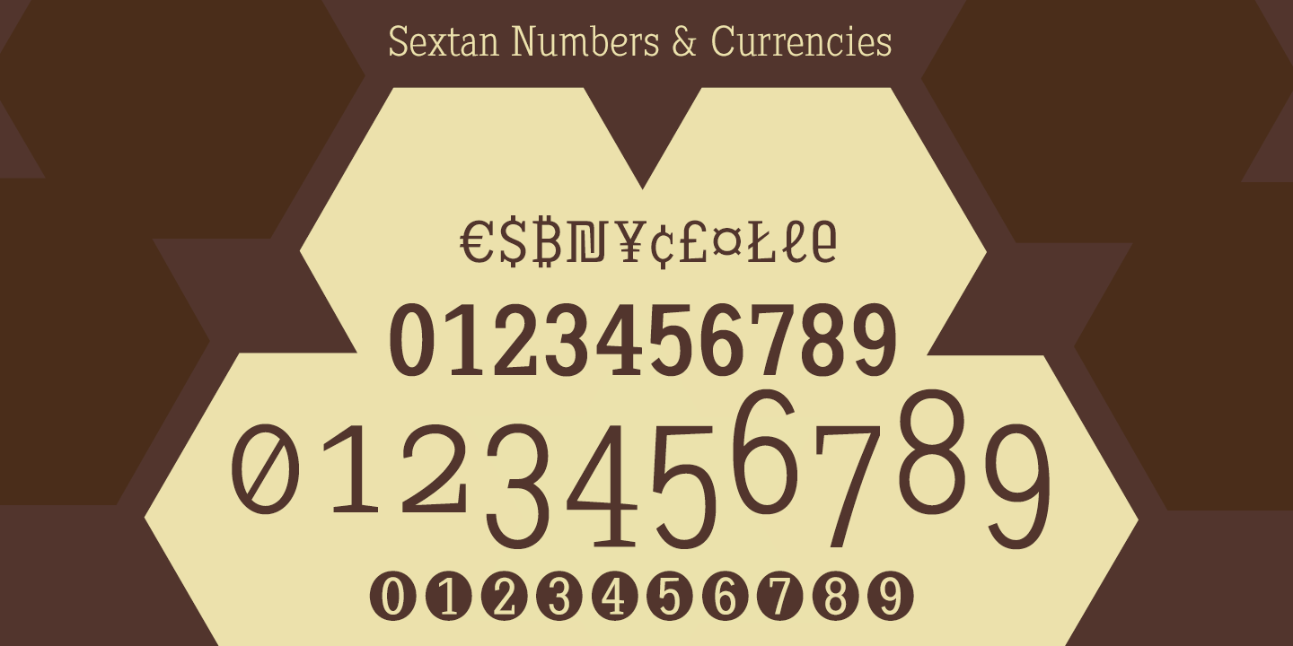 -sextan-serif-numbers-currencies