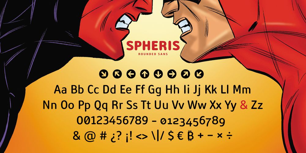 Spheris-Rounded-Sans-Characters