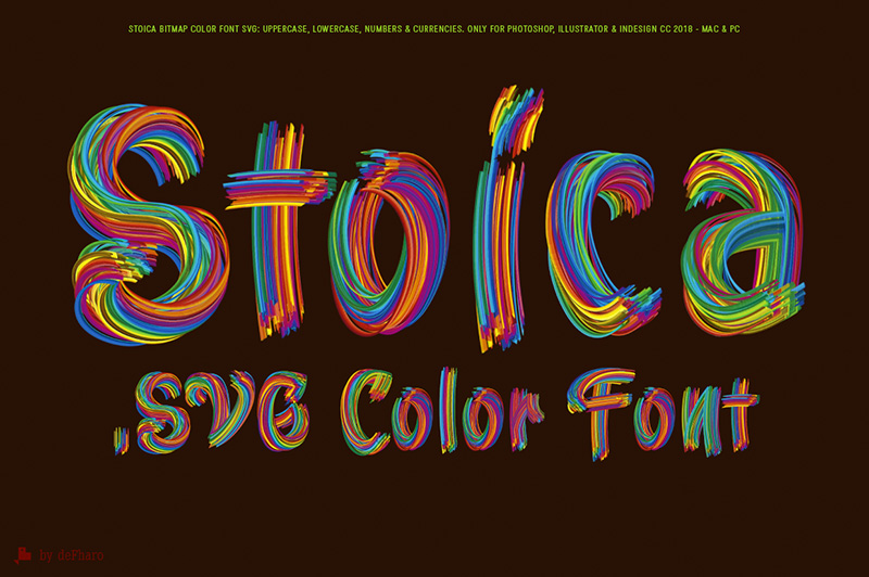 Stoica-Bitmap-Color-Font