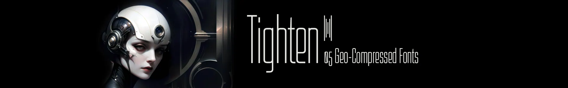 Tighten Ultra Condensed typefaces | Font Shop by deFharo