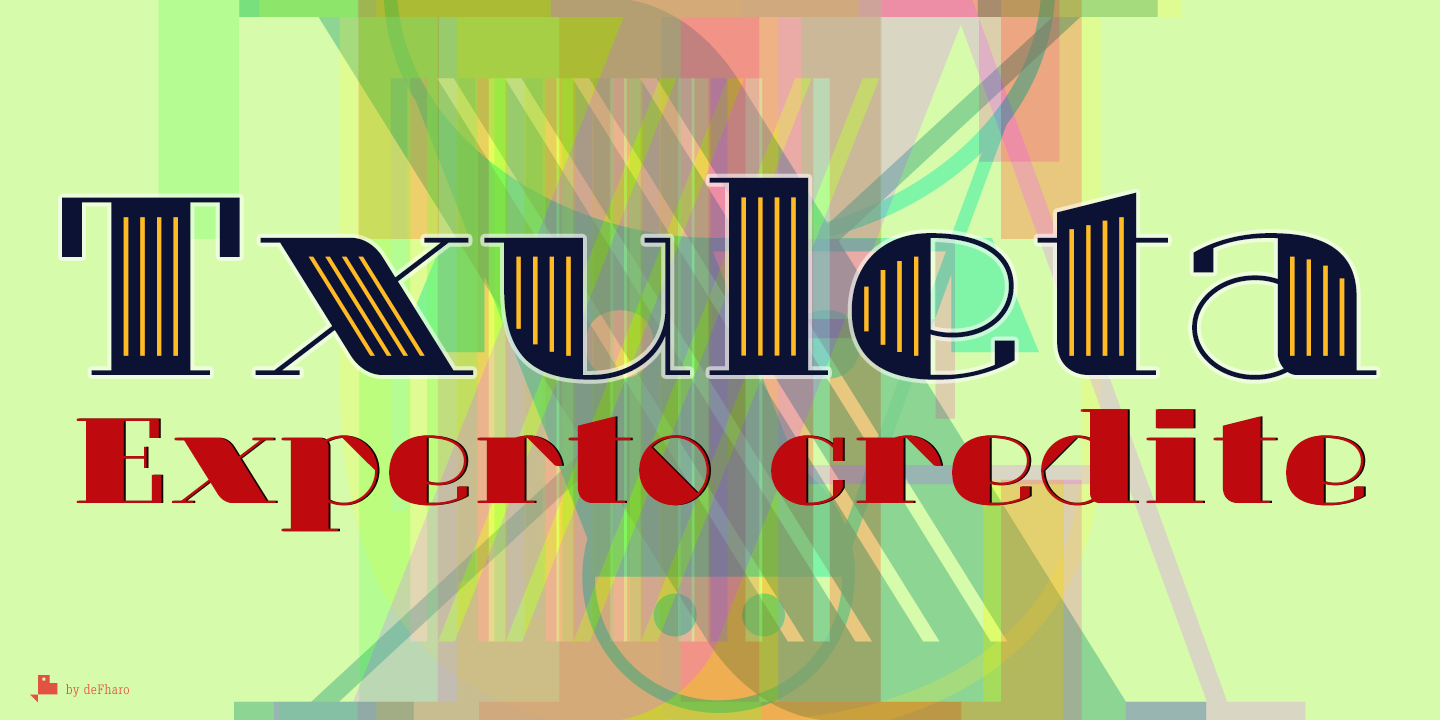 Txuleta-modernist-display-typeface