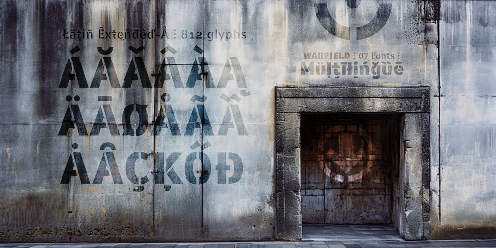 WARFIELD-stencil-army-diacritics