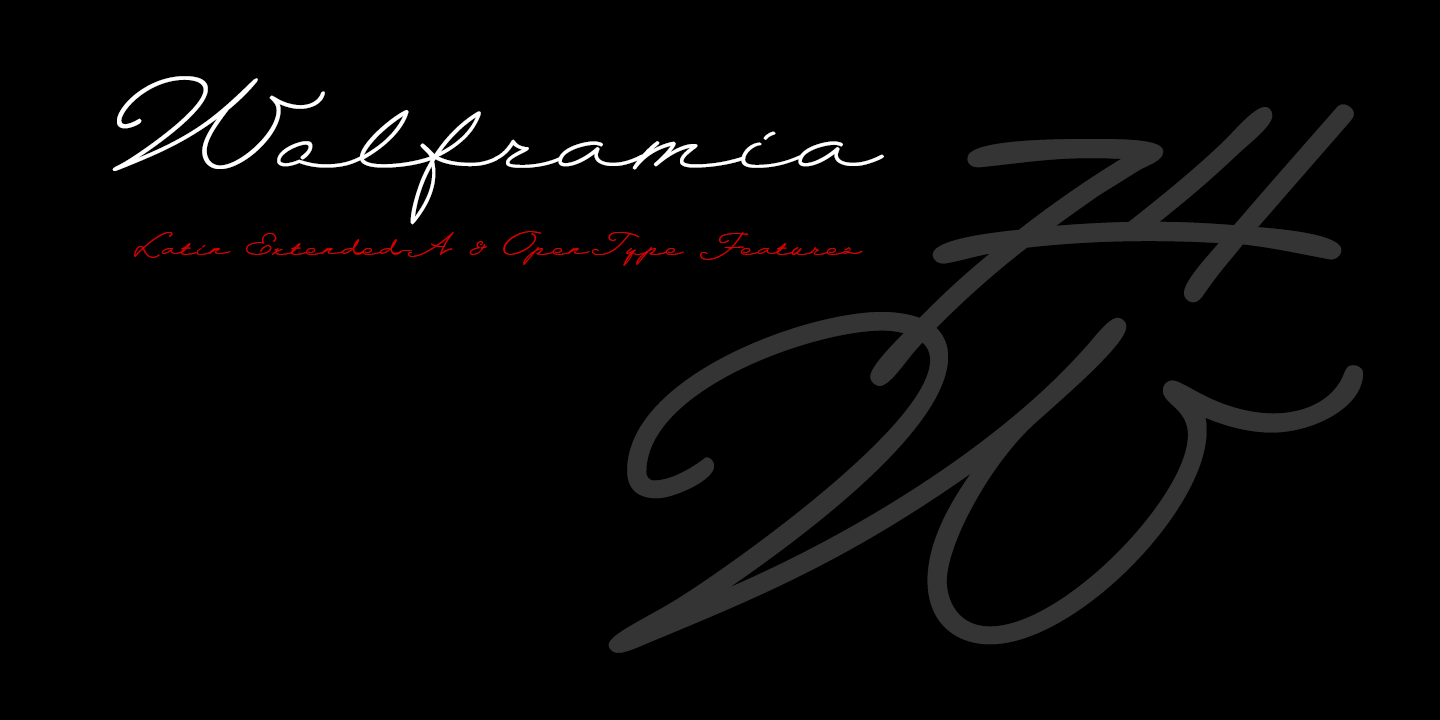 wolframia-script-typeface-black