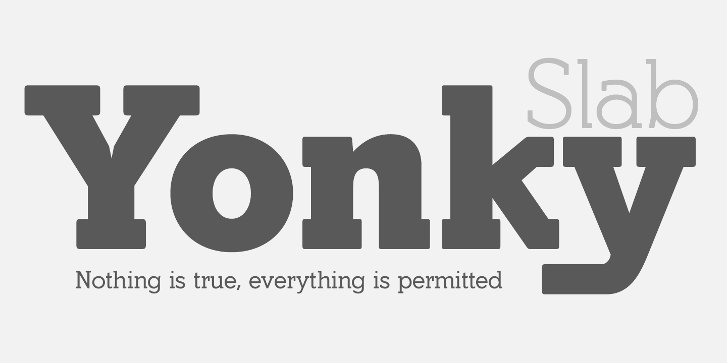 yonky-slab-serif-family