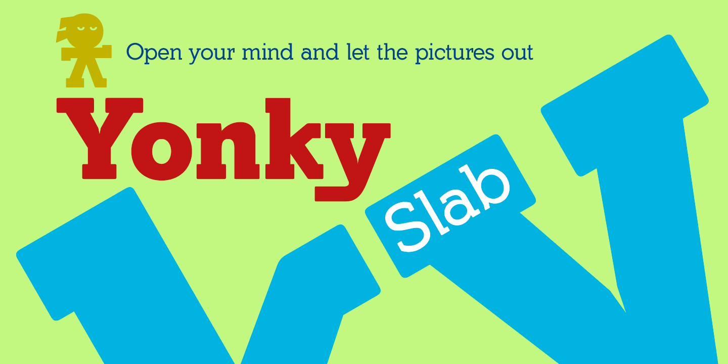 yonky-slab-serif-green