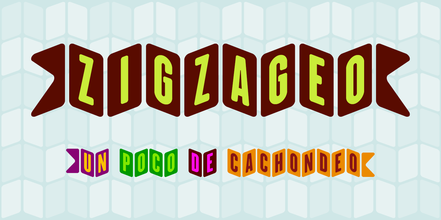 Zigzageo-layered-fonts-cachondeo