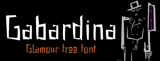 Gabardina: Fuente 100% gratis