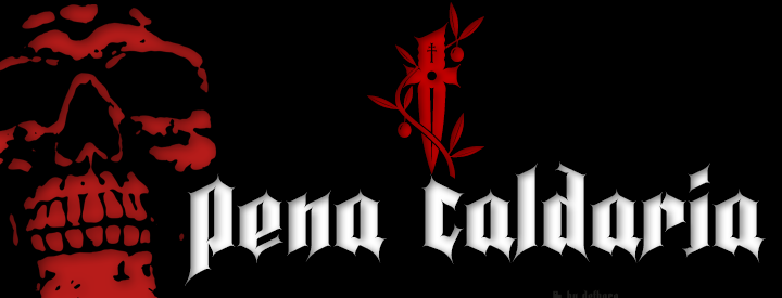 Pena Caldaria -Ghotic font-