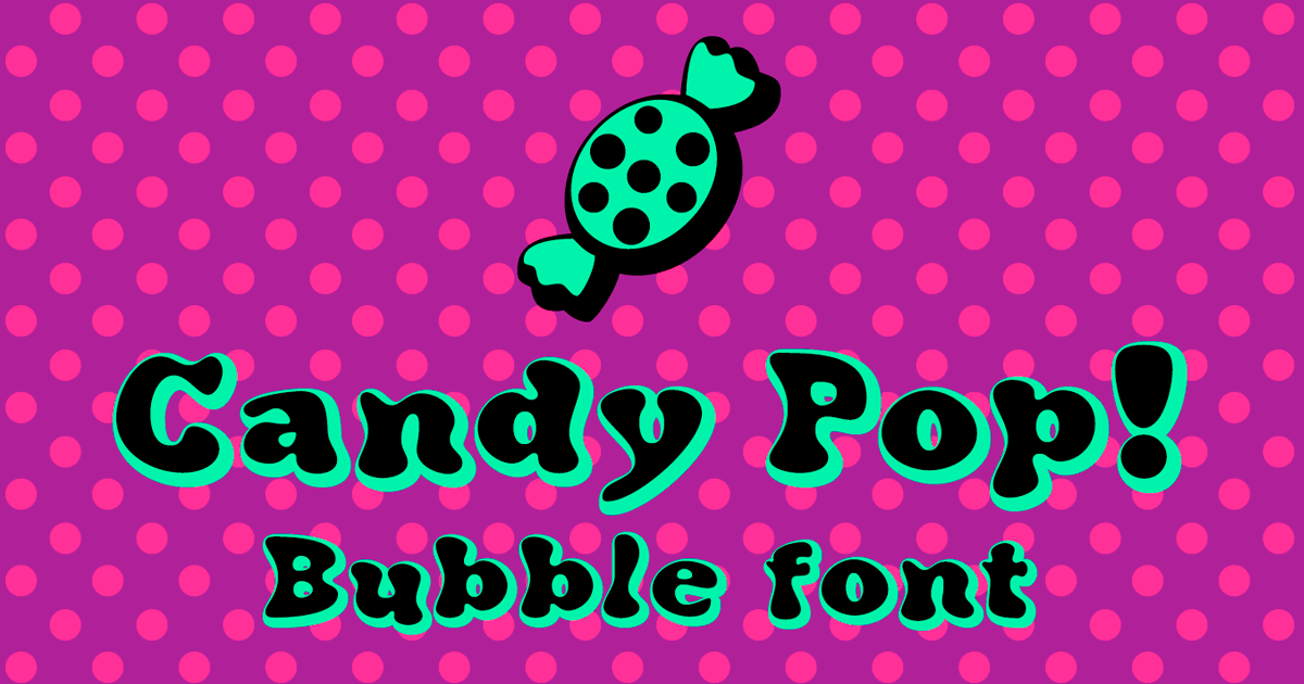 Free Candy Pop Script Fonts