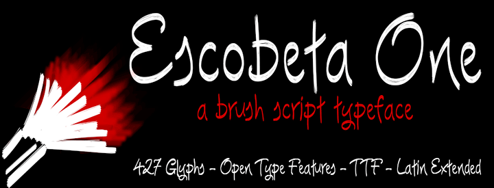 Escobeta One font