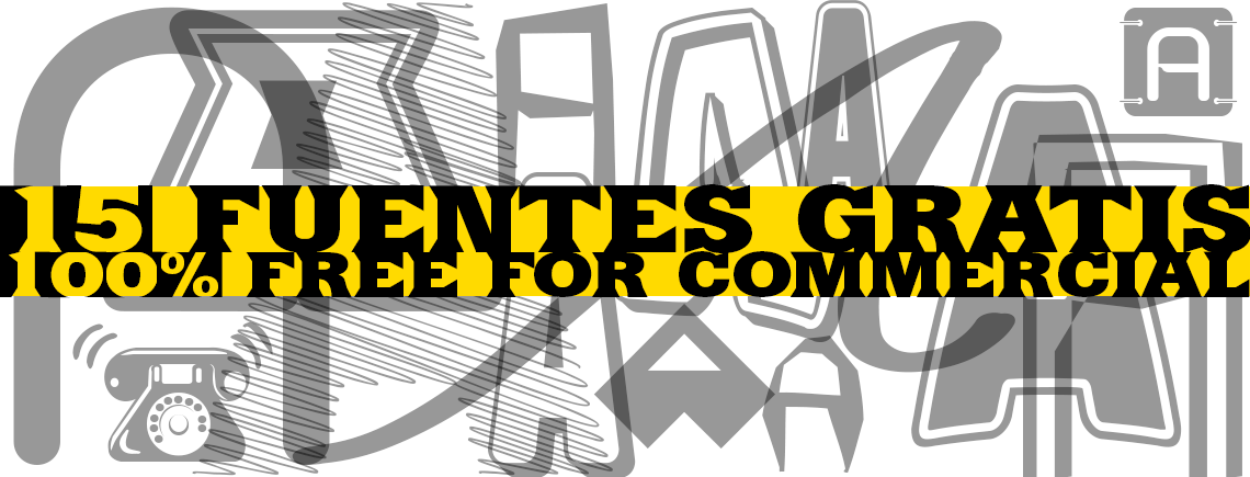 Fuentes 100% gratuitas