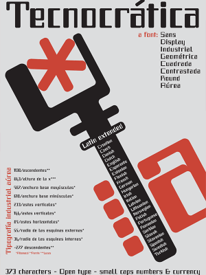 cartel-tipografico-tecnocratica-font